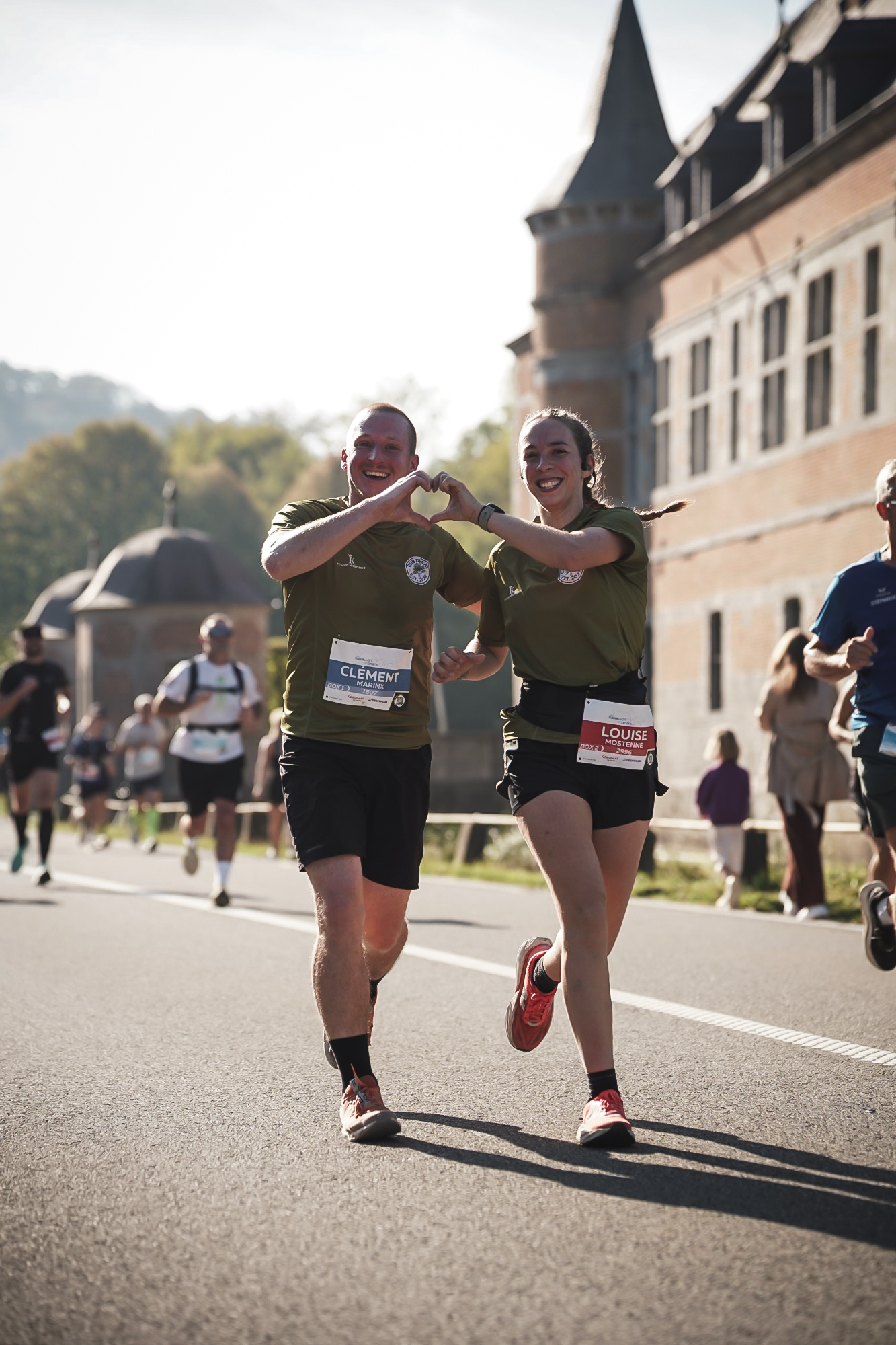 Photos of the 2026 Dinant Half Marathon